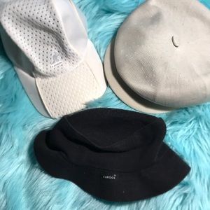 3 Kangol hats